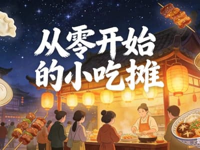 【经营|升级】从零开始的小吃摊