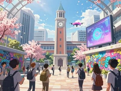 当拼好社乱入“青空学园”
