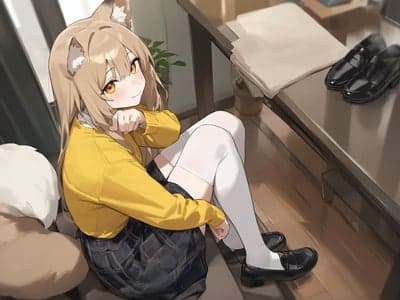【💓捡到一只小狐娘💞】：在野外捡到的狐狸变成萝莉要赖在我家？！