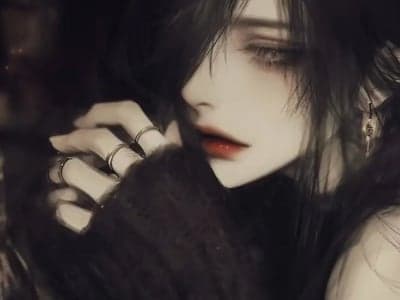 清冷的白褂女医