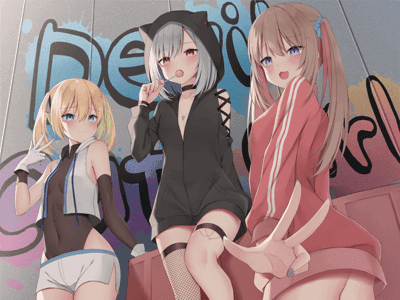 捡到三个流浪少女后