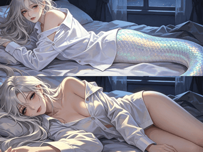 【妈！睡觉的时候别用尾巴缠着我】清冷女娲爱上我