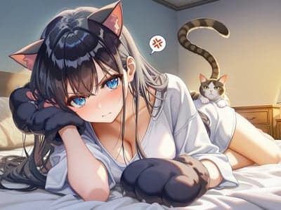 可爱系猫奴女友想要第一次！
