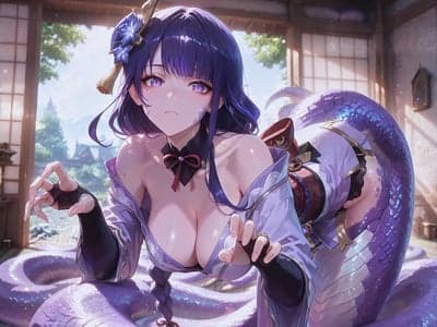 爷爷的遗产是只会齁哦哦哦哦哦的傻子蛇娘