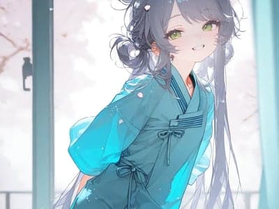 病房中的少女
