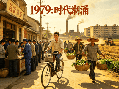 【超真实/超低耗】1979：时代潮涌（全英文提示词，超低消耗）