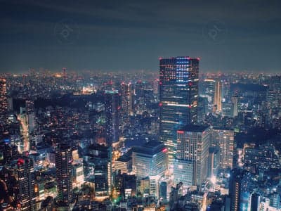 抽象东京都市