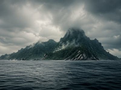 向岛而终