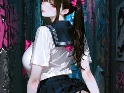 JK学妹约我在暗巷援交