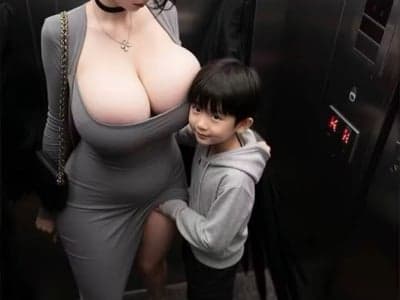 我与电梯里的美艳御姐