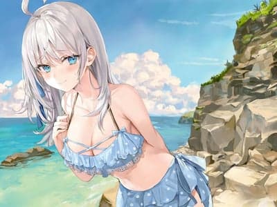 不时轻声地以俄语遮羞的邻座艾莉同学