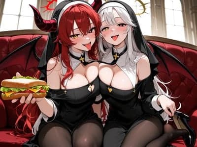 逃脱！被天使与恶魔追债的生活！！