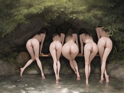跟五个美人荒野求生