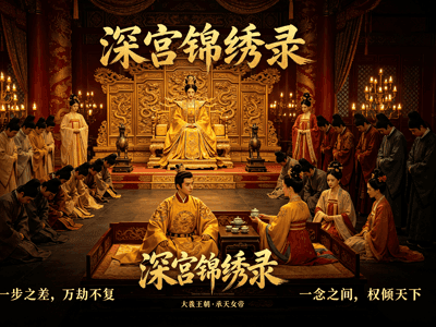 白天你上朝，晚上我上床