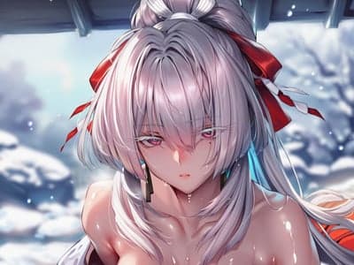 神社禁忌：双处女巫女的神酒破处仪式