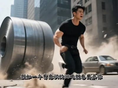 论战游戏1：假如一个有意识的30吨钢卷要杀你，拥有十点积分选择能力和道具，能否在其追杀下保命？