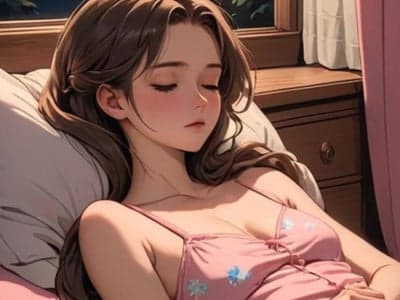 睡着的女孩