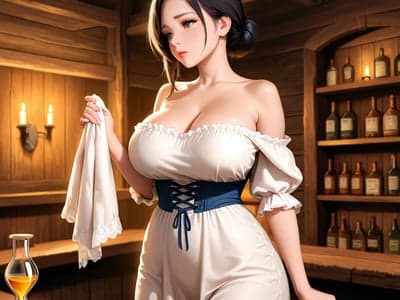 偏僻小镇里的酒馆老板娘