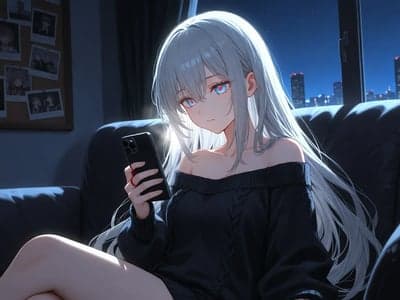 白毛冰山学姐其实是病娇