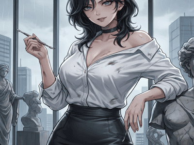 被困在别墅的绿茶妹妹病娇雕塑家和我（附角色立绘）