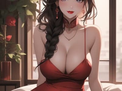 和儿子一起讨论的母亲（重新修改了状态栏）