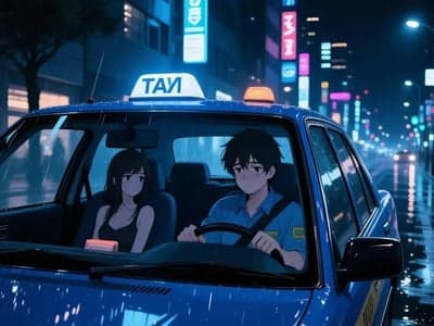 暗巷幽影·午夜出租司机