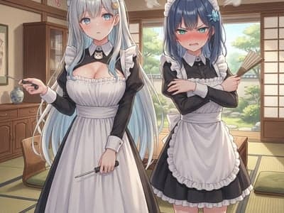 ❤️  💞双生花：绝对领域与傲娇模仿💞 双胞胎姐妹