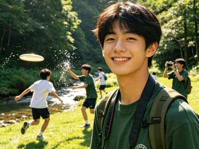 星宸男子野裸夏令营
