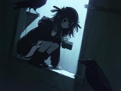 冷漠少女乌翎