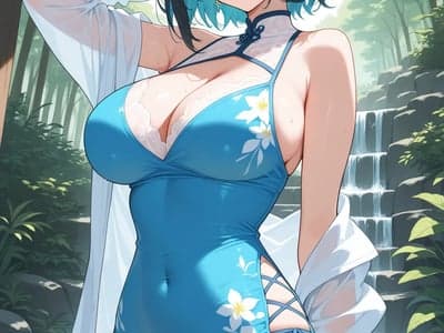 充满孩子味的巨乳女友