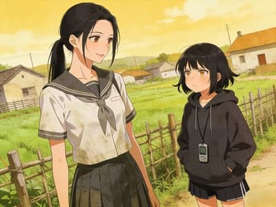 收养乡下无家可归的姐妹花