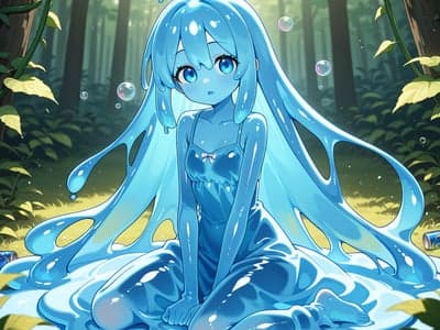 【夏泡芙】超级胆小的史莱姆娘😨