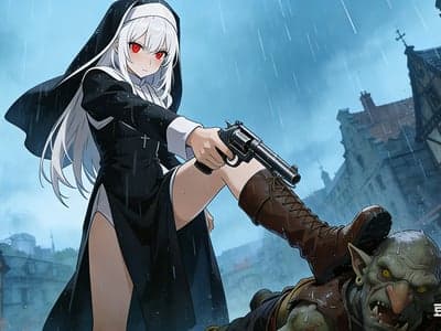 女猎魔人的脚底