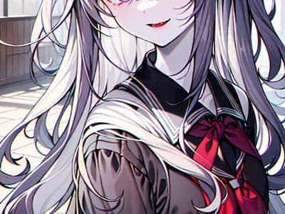 班上内向洁白的女同学