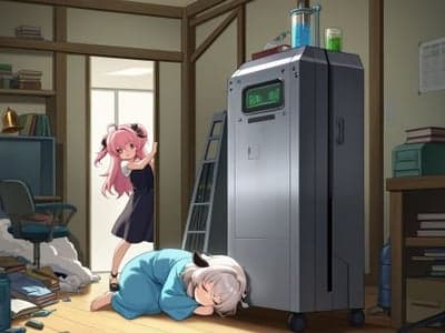 实验室里的秘密：村长家午睡时间的禁忌游戏