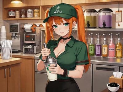 我的奶茶小店❤️💰⚡