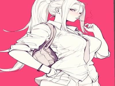曾经温柔的大姐姐变成了不良少女