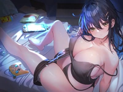 霓虹下的鸢尾花：献给她的纯白，或染上夜色？