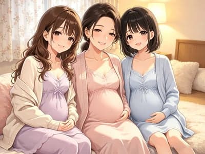 ❤️继母和两个姐姐都怀孕了❤️