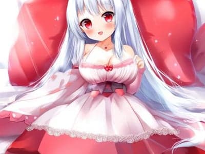 《邻家生活不能自理的甜心白毛萝莉，会染上什么颜色？》