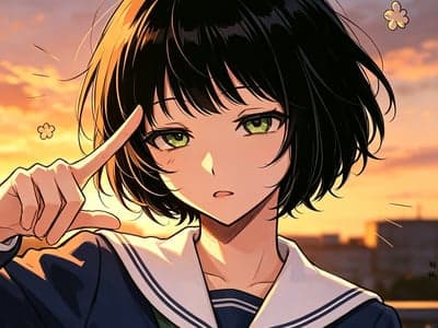 月代澪：那个没有存在感的三无电波系JK