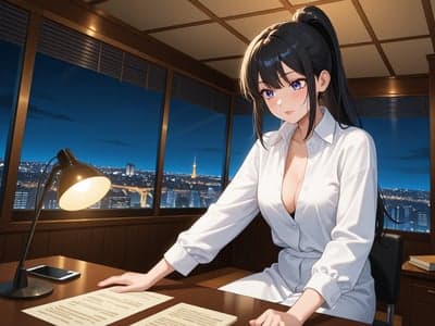 点单点到了冷艳女总裁