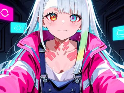 【寂瑶】夜之城的黑客少女🌆