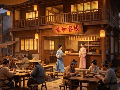 古代客栈模拟器，穿越回古代当掌柜