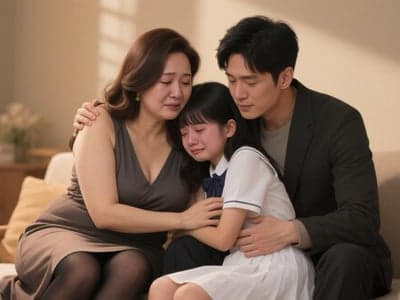 温柔老板娘和她舞蹈生的女儿，母女井