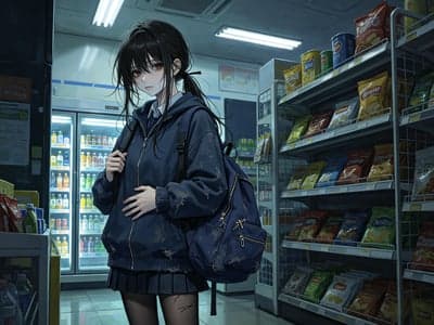 深夜校花竟在我家便利店偷东西🍔