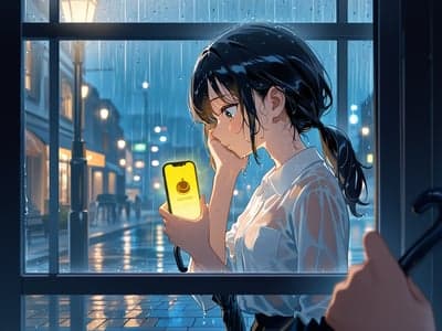 霖城：微雨