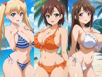 💖【经典里番鬼父/低耗】秋月家欲望螺旋，秋月爱莉和真理奈还有妈妈💖