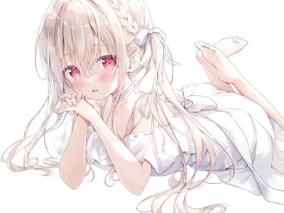 好兄弟性转为白毛美少女