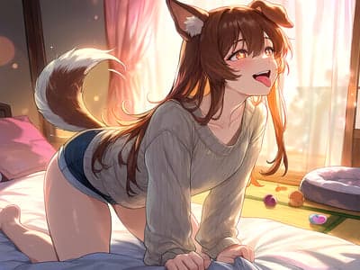 热情似火的犬娘想要被宠爱